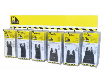 Rack of Multi-Tool Blades & Scrapers